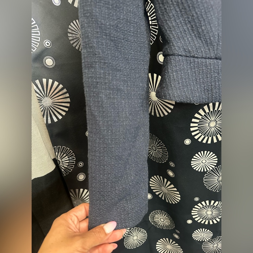 Gaala  Paris Milana Cotton Tweed Two Piece. New size 36 set . Color Navy Blue - Picture 12 of 16
